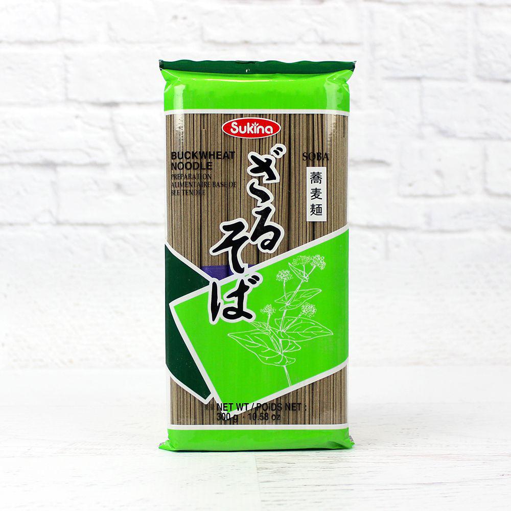 Sukina Soba Buckwheat Noodles Korea 300g (10.6oz) Famous Japanese Soba Noodles, Source of